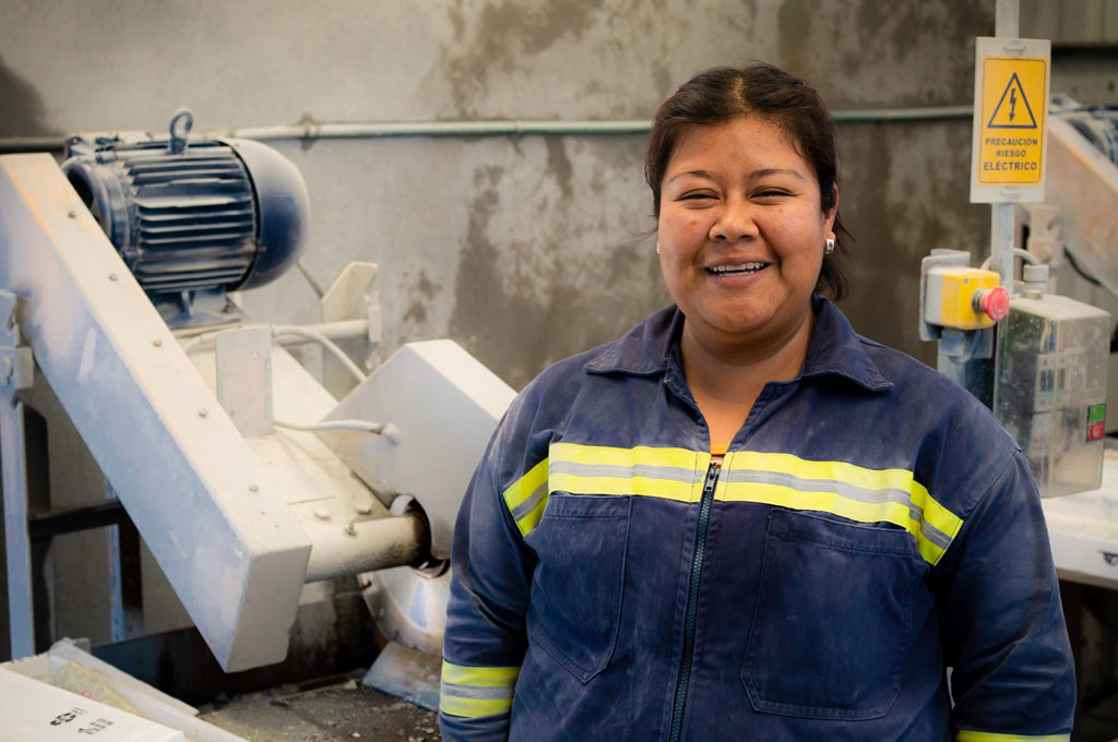 Rubisela Vásquez: la mamá minera